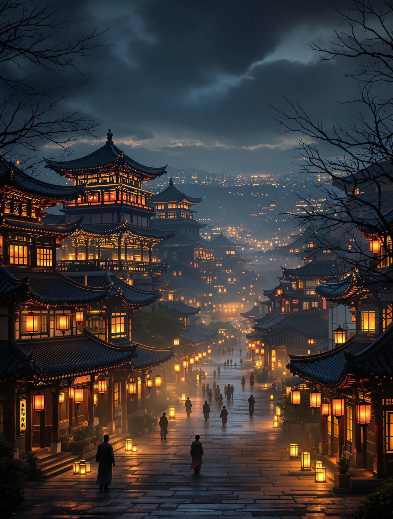 扣扣影院作品《长安风云录》封面