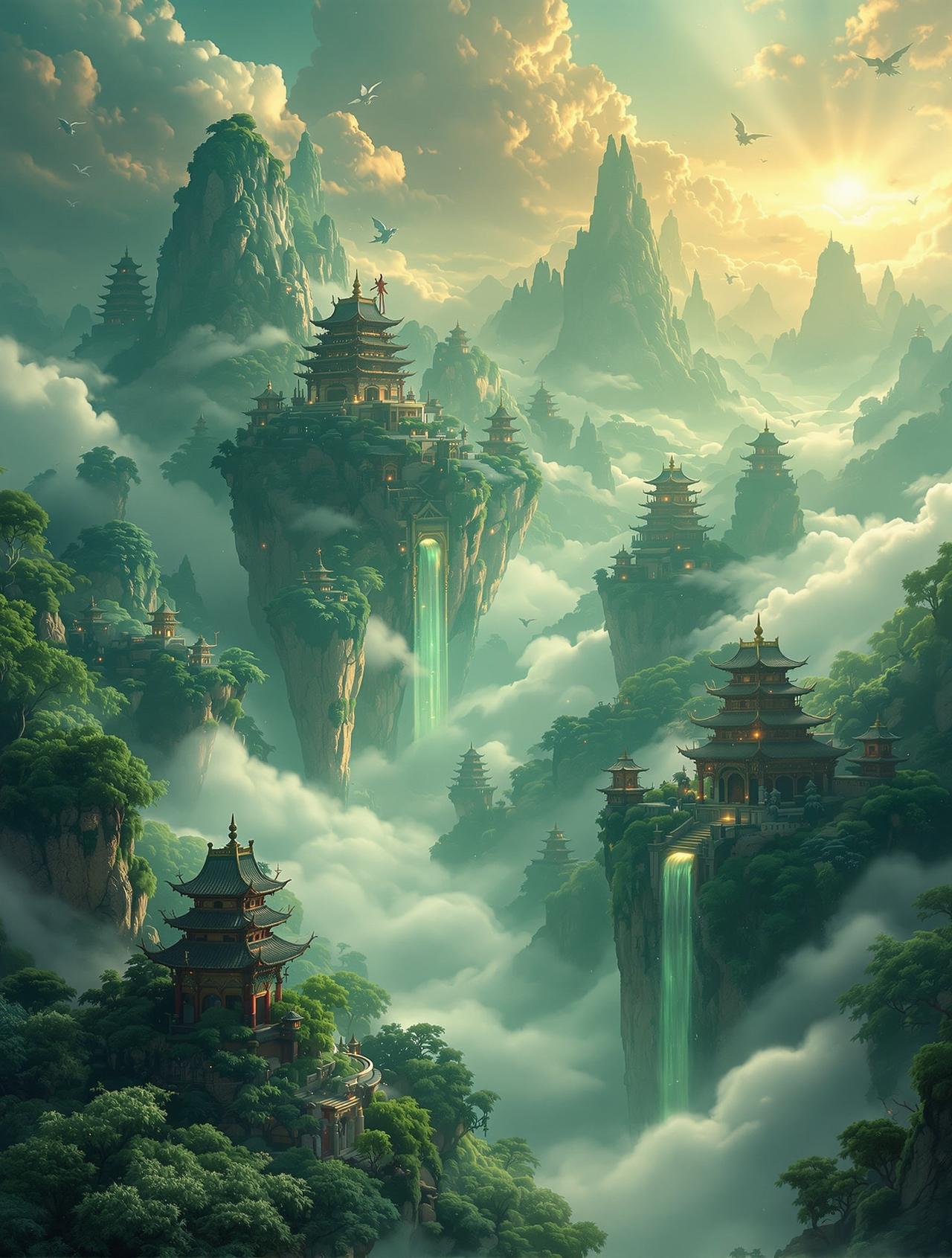 扣扣影院作品《山海秘境》封面